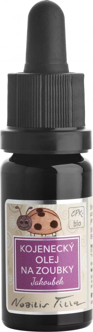 Nobilis Tilia Aceite para la dentición del bebé Jakoubek 10ml