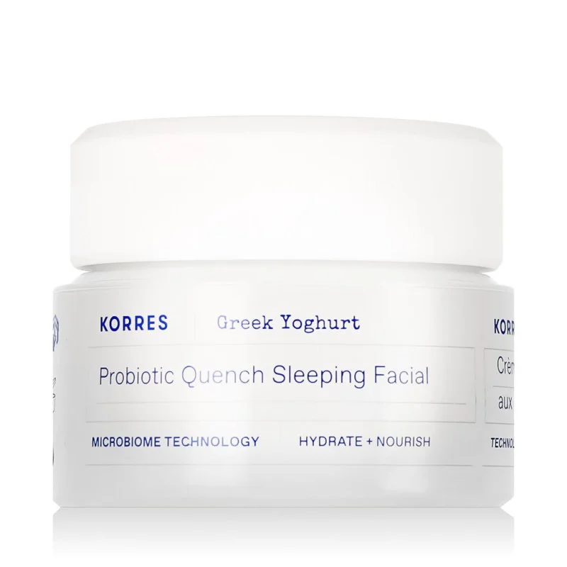 Mascarilla facial nocturna nutritiva con yogur griego probiótico 40 ml
