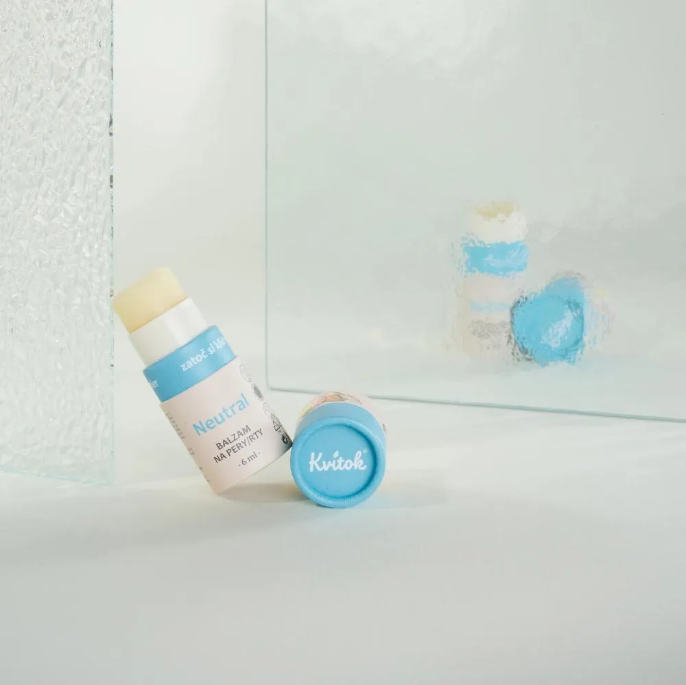 Kvitok Bálsamo labial neutro (8 ml) - apto para toda la familia
