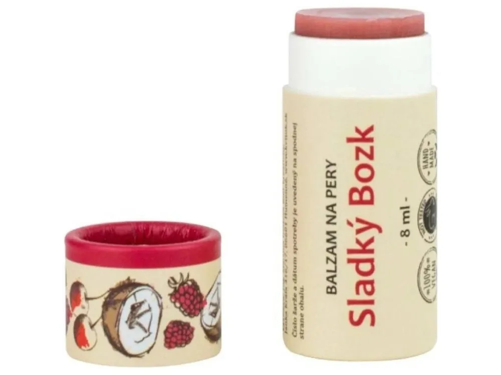 Kvitok Bálsamo labial Sweet Kiss (8 ml) - matiza ligeramente los labios