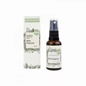 Kvitok Agua de hierbas con spray - menta BIO (30 ml)