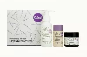 Kvitok Paquete de regalo Sueño de Lavanda: ducha, desodorante y crema corporal