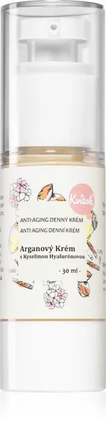 Kvitok Crema de día de argán para pieles maduras 30 (30 ml) - con ácido hialurónico