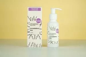 Kvitok Gel de ducha suave con complejo prebiótico Sueño de Lavanda (100 ml) - con un delicado aroma a hierbas