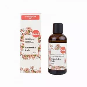 Kvitok Agua floral de Rosa de Damasco BIO (100 ml) - uso universal