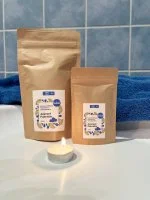 Kvitok Espuma de baño mágica Costa Azul 60 g - hace mucha espuma