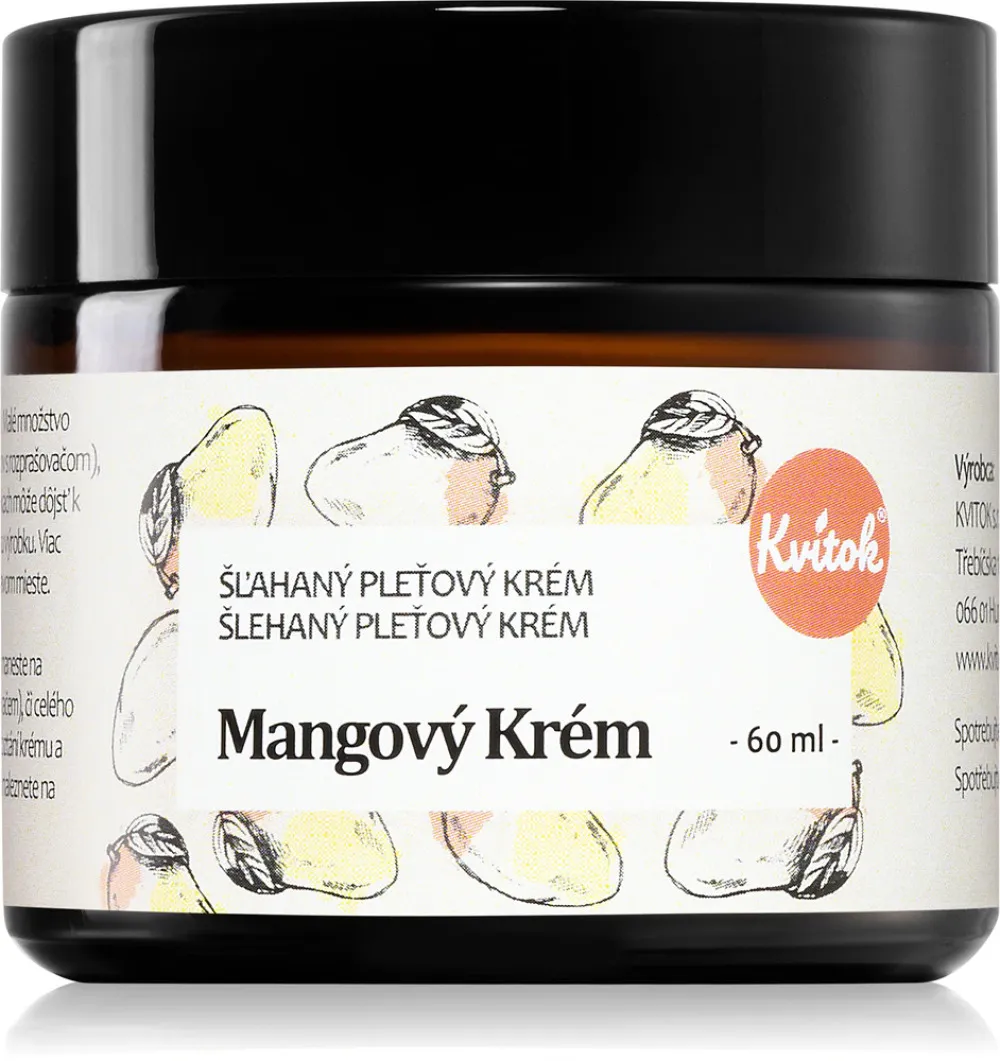 Kvitok Crema de mango para pieles sensibles y secas (60 ml) - nueva fórmula