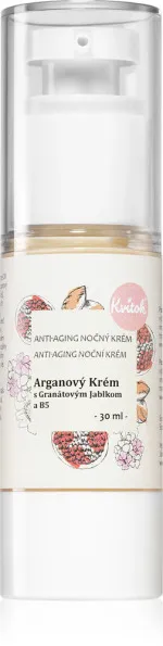 Kvitok Crema de noche de argán para pieles maduras 30 (30 ml) - retrasa el envejecimiento de la piel