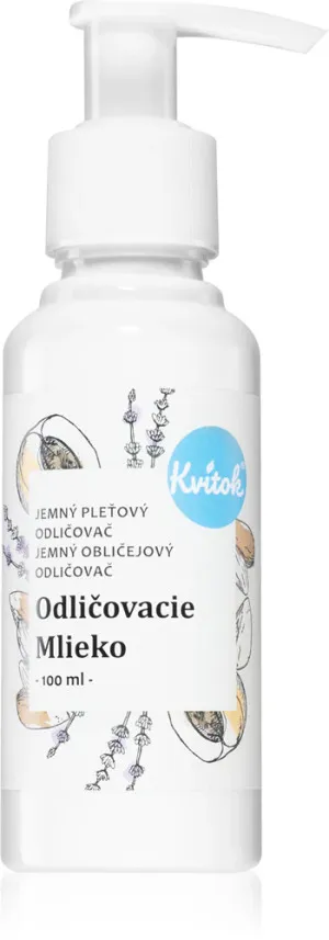 Kvitok Leche exfoliante (100 ml) - con aceite de almendras y albaricoque