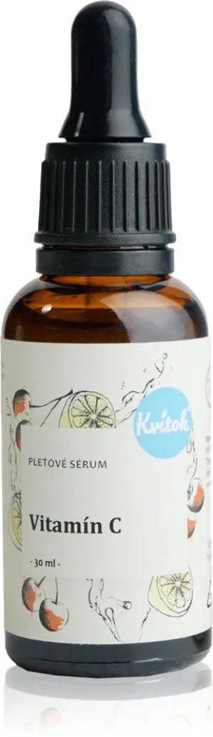 Kvitok Suero facial - Vitamina C (10 ml) - efectos antienvejecimiento