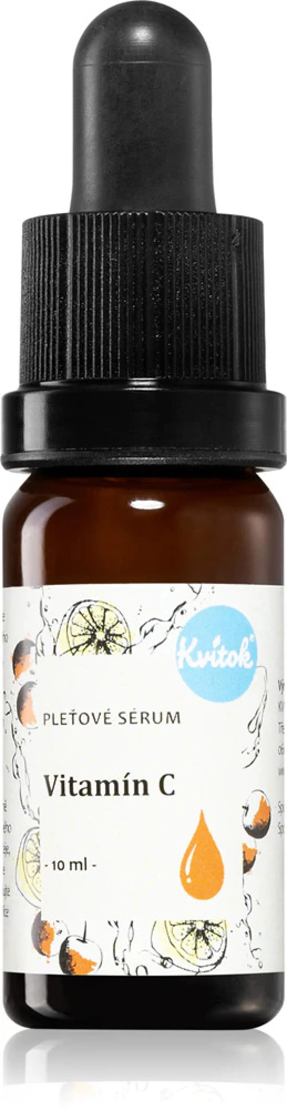 Kvitok Suero facial - Vitamina C (10 ml) - efectos antienvejecimiento