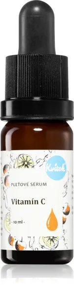 Kvitok Suero facial - Vitamina C (10 ml) - efectos antienvejecimiento
