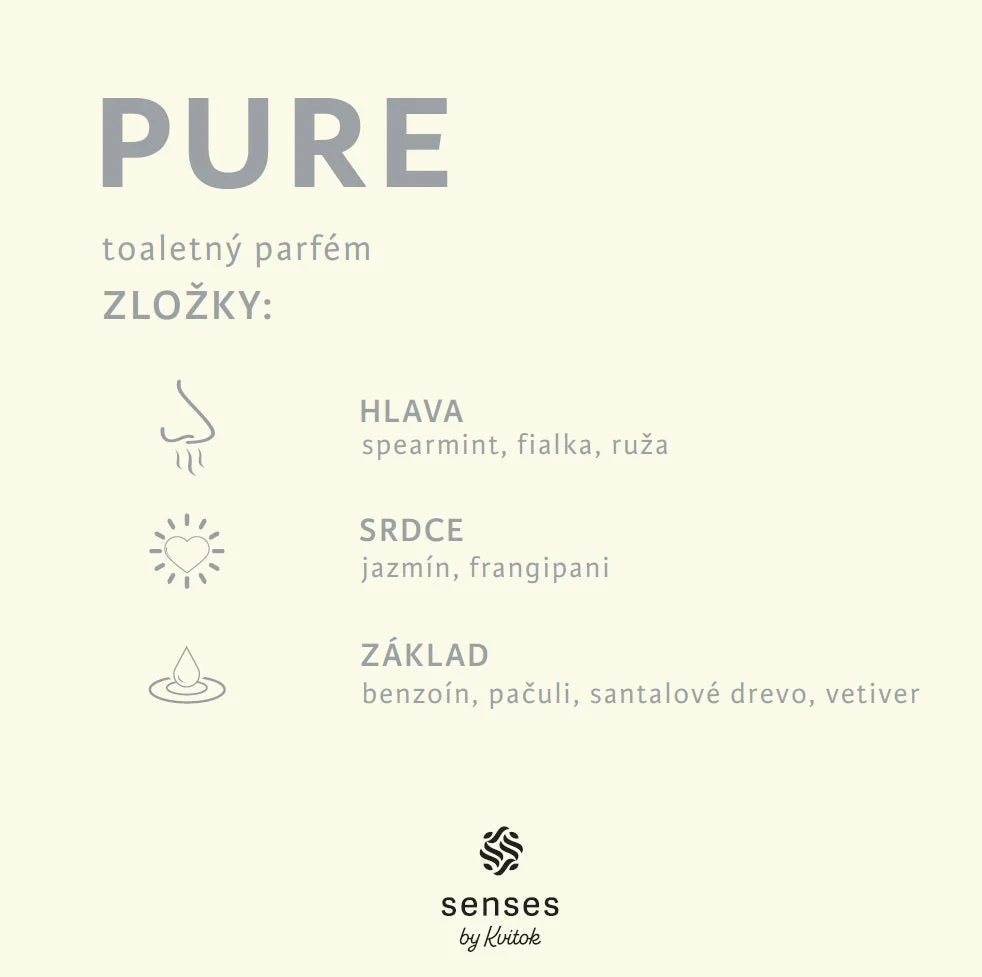 Kvitok Senses Perfume Pure - muestra (2 ml) - fragancia floral de jazmín