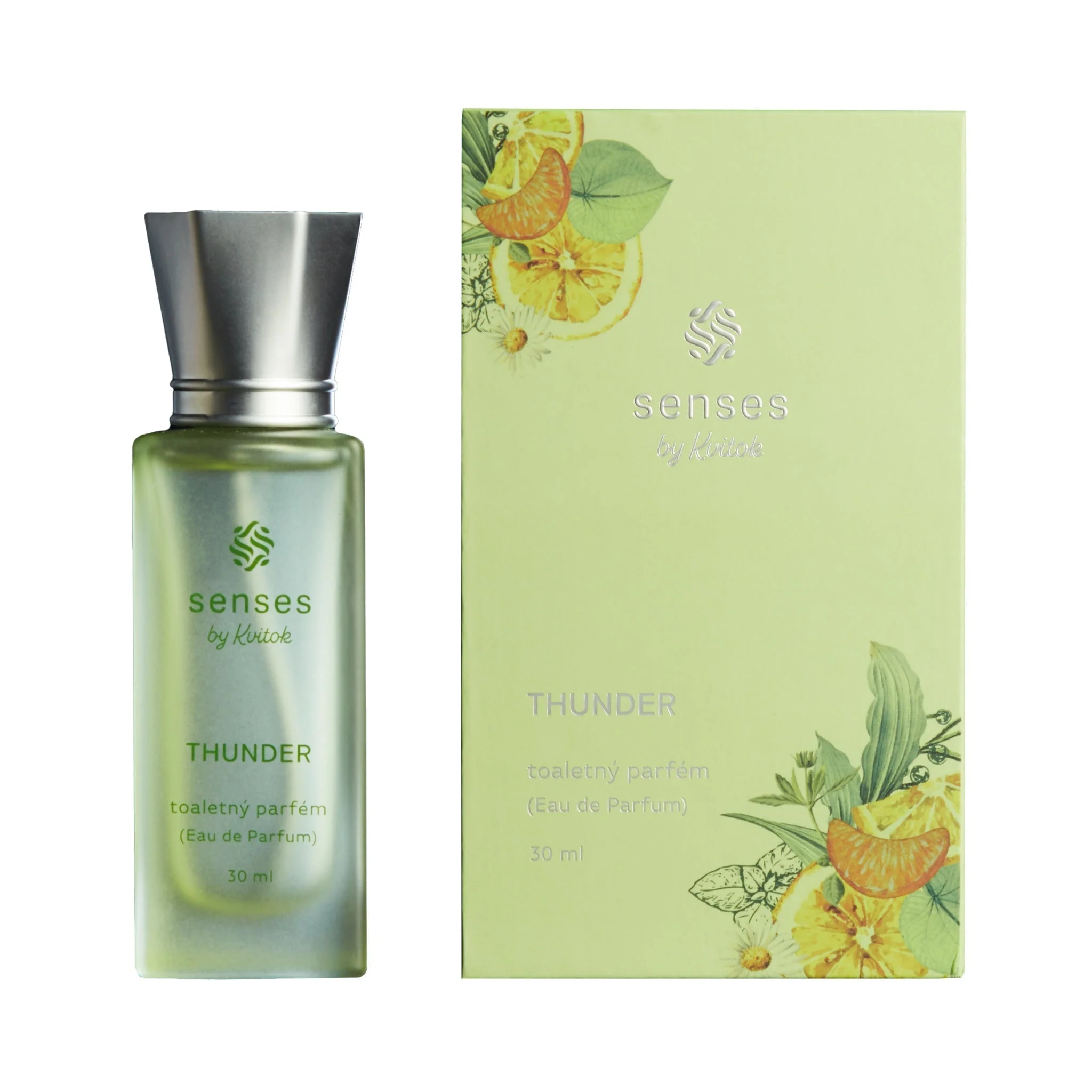 Kvitok Senses Eau de Toilette Thunder - muestra (2 ml) - fragancia fresca y especiada