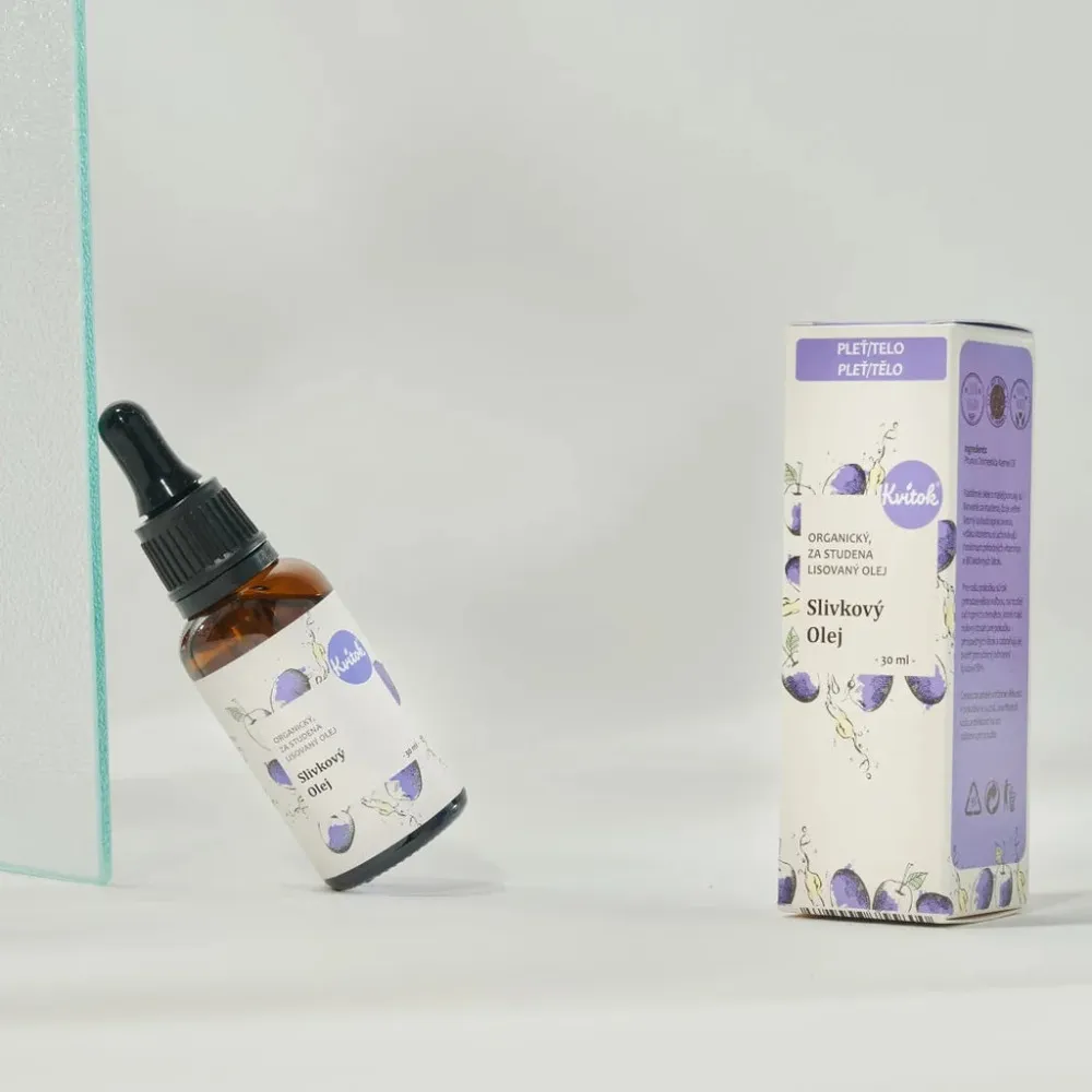 Kvitok Aceite de ciruela BIO (30 ml) - rico en antioxidantes
