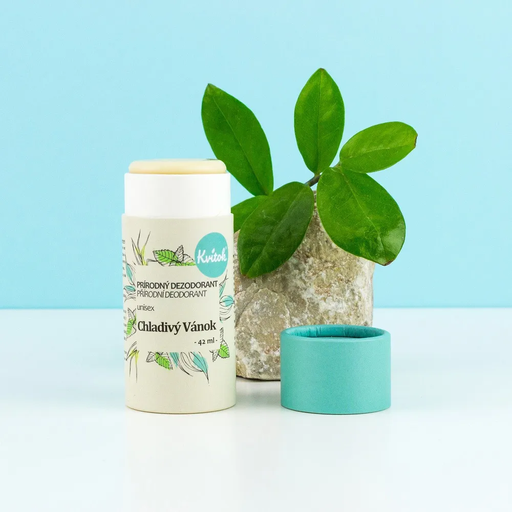 Kvitok Desodorante sólido Cool Breeze (42 ml) - efectivo hasta 24 horas