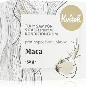 Kvitok Champú rígido con acondicionador Maca XXL (50 g) - estimula el crecimiento del cabello
