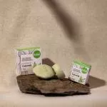 Kvitok Champú sólido con acondicionador para cabellos grasos Árbol del té (25 g) - con queratina vegetal