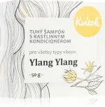 Kvitok Champú con acondicionador para cabellos ligeros Ylang Ylang XXL (50 g) - espuma de gran calidad