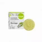 Kvitok Champú sólido con acondicionador anticaspa de Moringa (25 g): cabello brillante y sin caspa