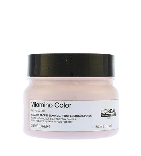 Professionnel Serie Expert Vitamino Color mascarilla iluminadora para cabello teñido 250 ml
