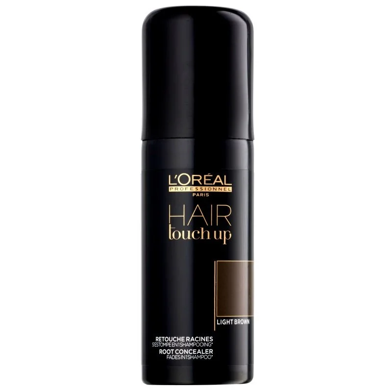 Hair Touch Up corrector capilar para raíces y canas Light Brown 75 ml