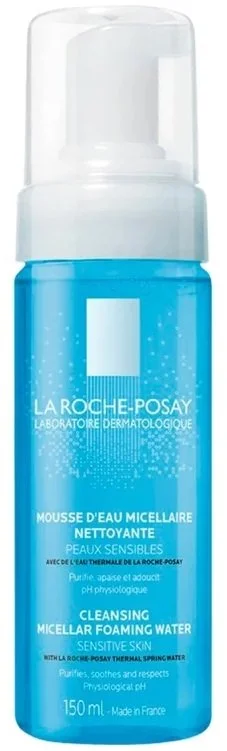 La Roche-Posay Agua micelar en espuma limpiadora fisiológica para piel sensible