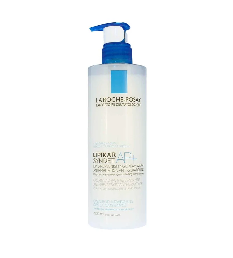 Lipikar Syndet AP+ gel crema limpiador contra la irritación y el picor de la piel 400 ml