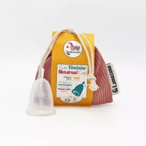 Lamazuna Copa menstrual S - silicona curada con platino