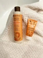 laSaponaria Champú con girasol y naranja dulce BIO 30 ml
