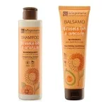 laSaponaria Champú con girasol y naranja dulce BIO 30 ml
