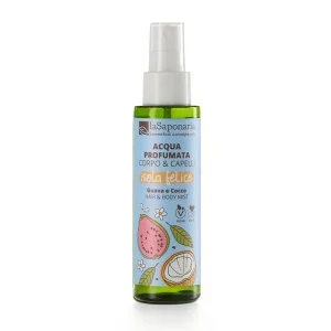 laSaponaria Bruma corporal y capilar Happy Island - coco y guayaba (100 ml) - para cuerpo y cabello