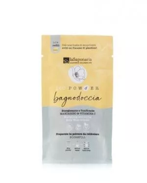 laSaponaria Gel de ducha energizante en polvo - mandarina y vitamina C (25 g)