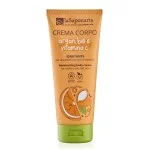 laSaponaria Crema corporal hidratante con argán BIO y vitamina C 200 ml - para una piel radiante y suave