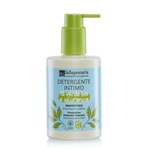 Gel limpiador íntimo protector con té verde BIO (250 ml) - apto después del parto y durante la menstruación