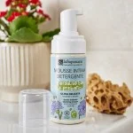 laSaponaria Espuma limpiadora íntima con aciano y prebióticos BIO (100 ml) - apta para niños y para la etapa de la menopausia