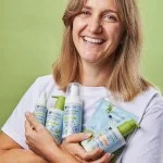laSaponaria Spray íntimo sin aclarado con té verde BIO (50 ml) - higiene íntima rápida en cualquier momento y lugar