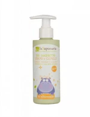 laSaponaria Lavado suave de cuerpo y cabello para niños BIO (190 ml)