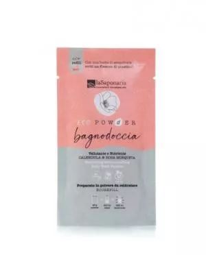 laSaponaria Gel de ducha nutritivo suave en polvo - caléndula y rosa mosqueta (25 g)