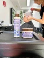 laSaponaria Mascarilla No yellow para cabello canoso con Amla y arándano (200 ml) - neutraliza los subtonos amarillos