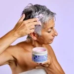 laSaponaria Mascarilla No yellow para cabello canoso con Amla y arándano (200 ml) - neutraliza los subtonos amarillos