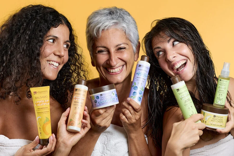 laSaponaria Mascarilla No yellow para cabello canoso con Amla y arándano (200 ml) - neutraliza los subtonos amarillos