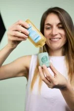 laSaponaria Recarga para desodorante roll-on Grace - sin perfume BIO (40 ml) - para piel sensible