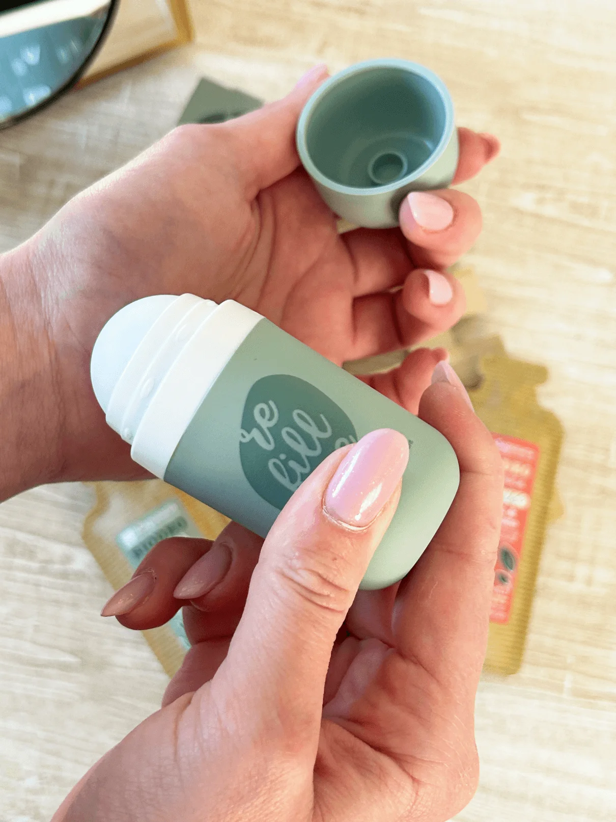 laSaponaria Recarga para desodorante roll-on Sunrise - Mango y Pomelo BIO (40 ml) - fragancia tropical