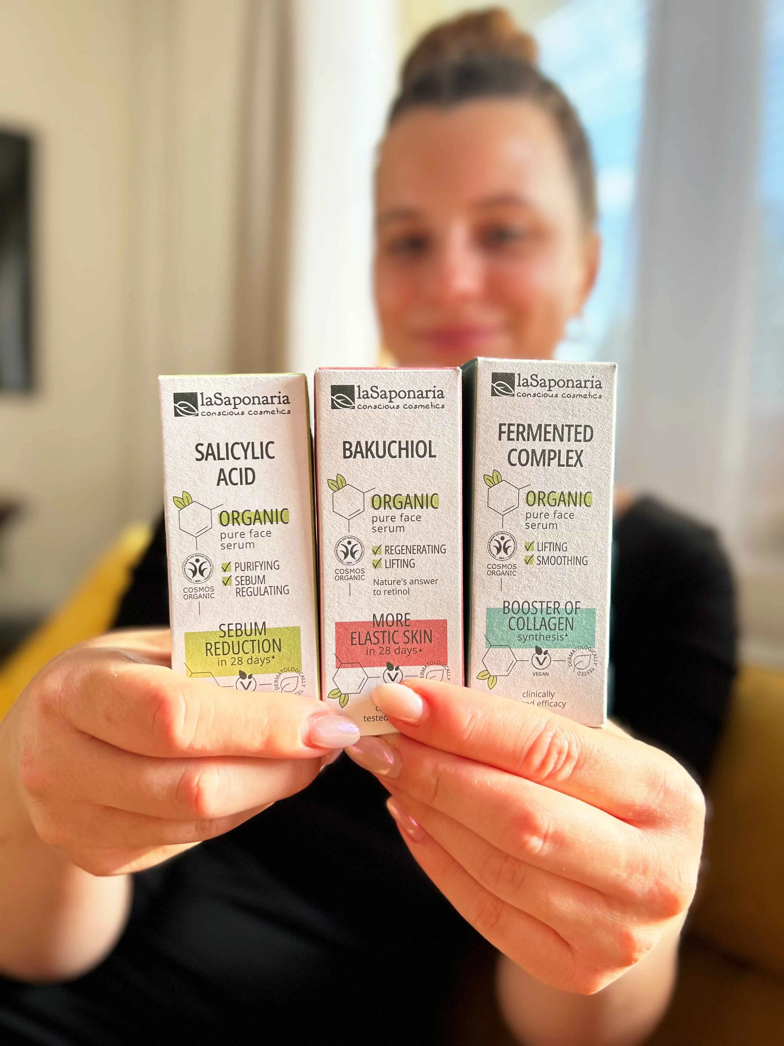 laSaponaria Sérum facial - Bakuchiol BIO (30 ml) - para un aspecto juvenil de la piel