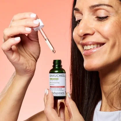 laSaponaria Sérum facial - Bakuchiol BIO (30 ml) - para un aspecto juvenil de la piel