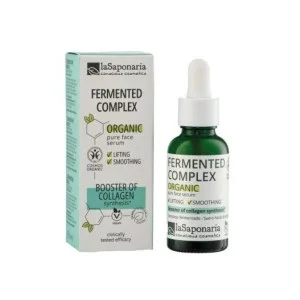 laSaponaria Sérum facial - Complejo fermentado BIO (30 ml) - para una piel más elástica, más luminosa y más lisa