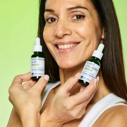 laSaponaria Sérum facial - Ácido hialurónico BIO (30 ml) - hidrata y reafirma la piel