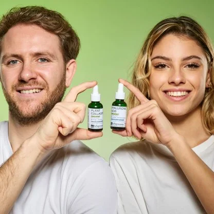 laSaponaria Sérum facial - Colágeno vegetal BIO (30 ml) - para una piel más lisa y firme