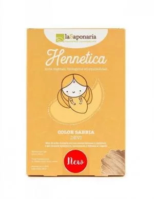 laSaponaria Tinte natural para el cabello Devi BIO (100 g) - arena